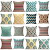 Luxurious Resistant Scatter Waist Throw Pillow Case With Timeless Geometric Design