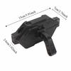 Durable ABS Bike Chain Scrubber 15×7×2.6cm Black Cycling Chain Scrubber Chain Cleaning Tool Cycling Maintenance