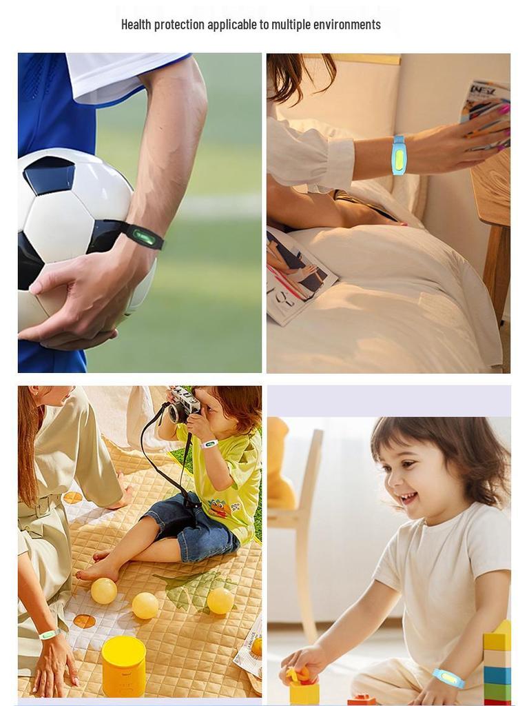 Portable Mosquito Repellent Bracelet: Outdoor Camping Woven Rope with Children's Special Buckle for Insect Bite Prevention