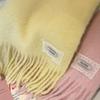 ROLAROLA LACE LABEL HAIRY MUFFLER LEMON