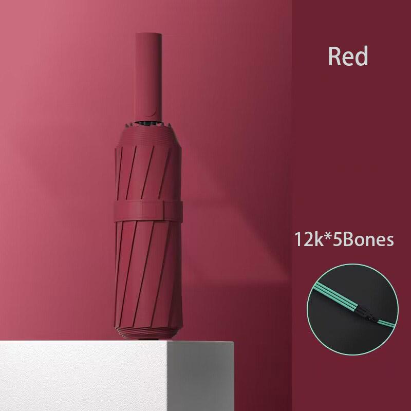 60Bones Super Windproof Umbrella All Weather Umbrellas Large Size Men Automatic Business Umbrella Uv Protection Women Sunshade