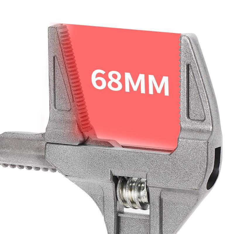 Multifunctional Adjustable Bathroom Wrench for Faucet & Water Pipe Installation