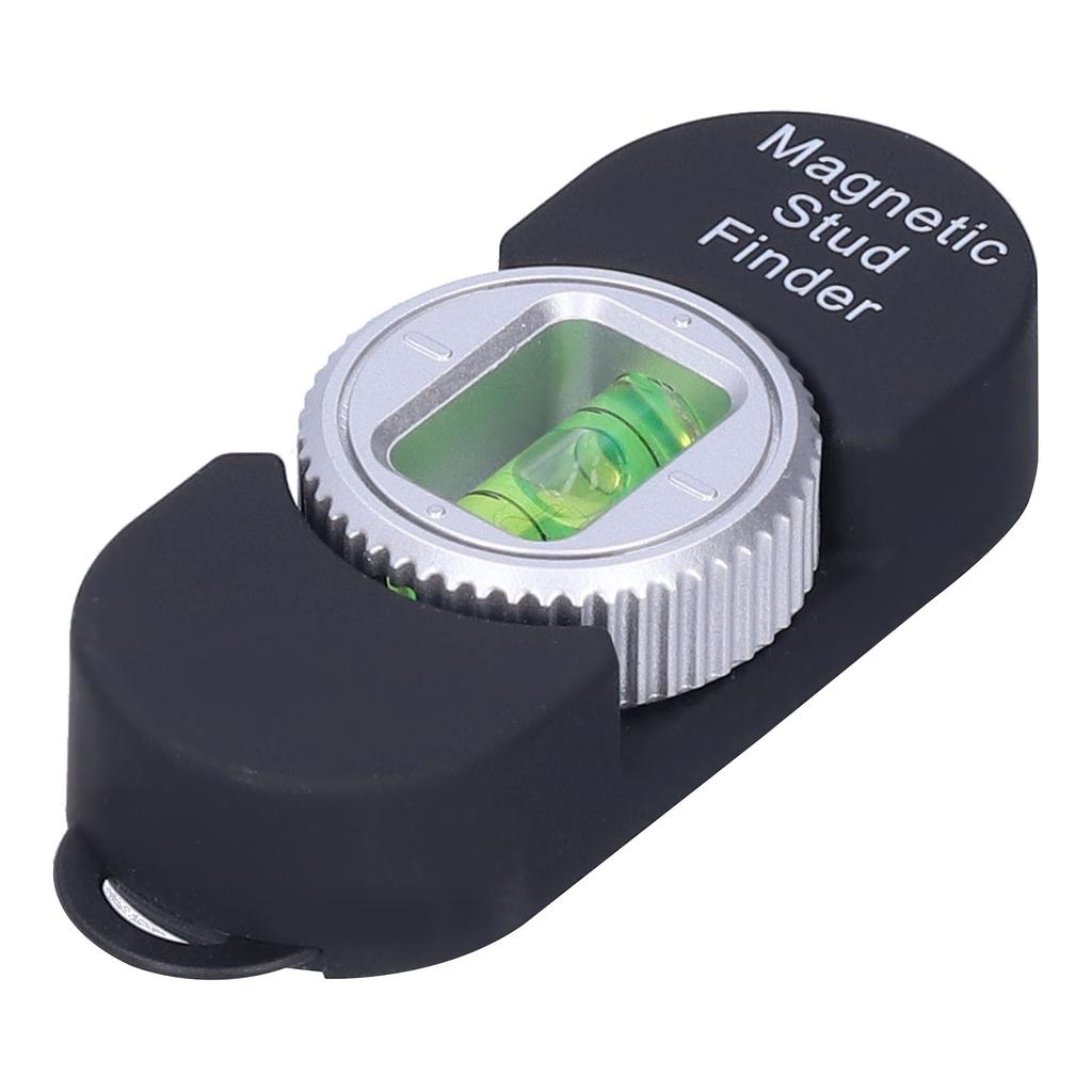 Magnetic Stud Finder Portable Metal Detector with Level Gauge for Steel Nails ScrewsBlack