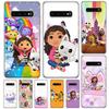 Cartoon Gabbys Dollhouse Cover For Samsung Galaxy S8 S9 Plus S10 Lite Note 8 9 10 Pro 20 Ultra S7 Edge M11 M21 M32 M51 Print Coq