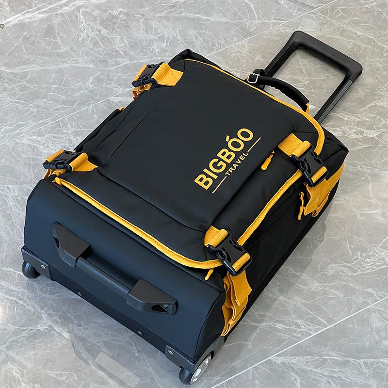

24-inch Cross-Border Oxford Cloth Trolley Suitcase & 20-inch Carry-on Luggage 20-inch чорний