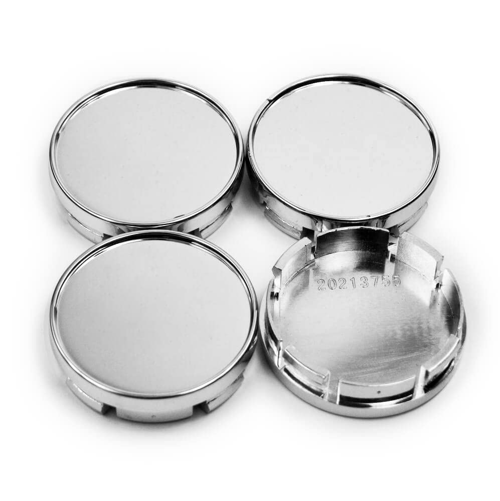 Wheel center cap 55mm 51mm 4 pieces silver wheel cover 14mm серебряный