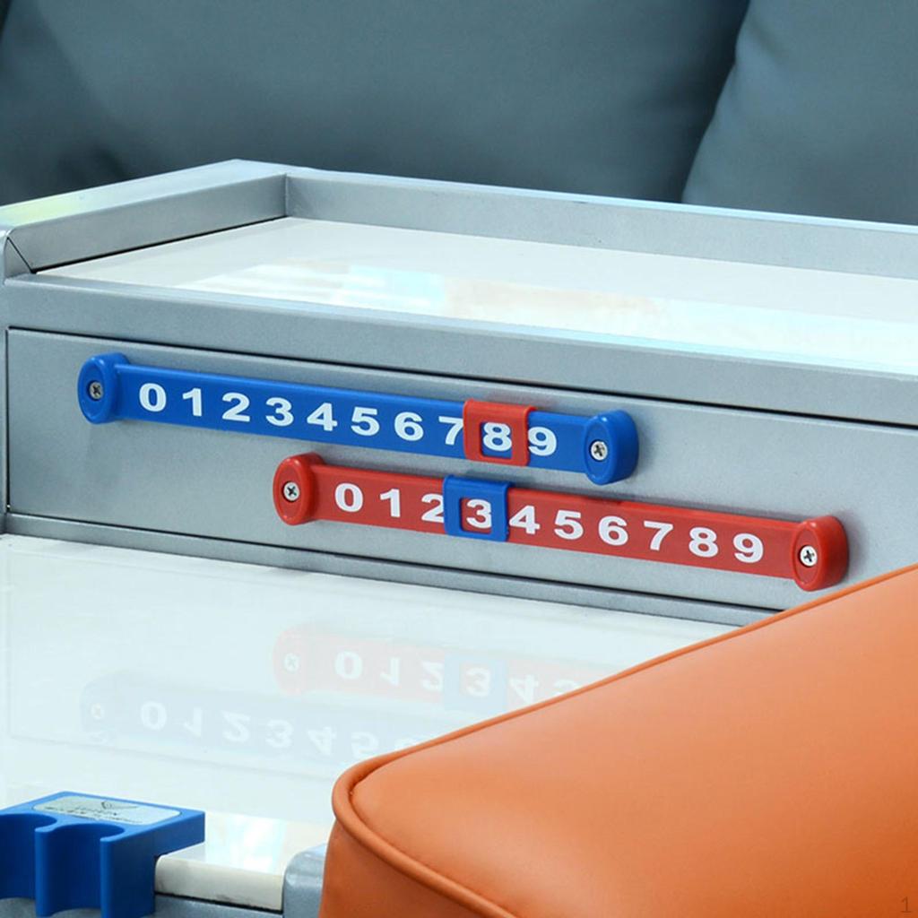 2 Pieces Table Foosball Score Counters Goal for Game Professional Football