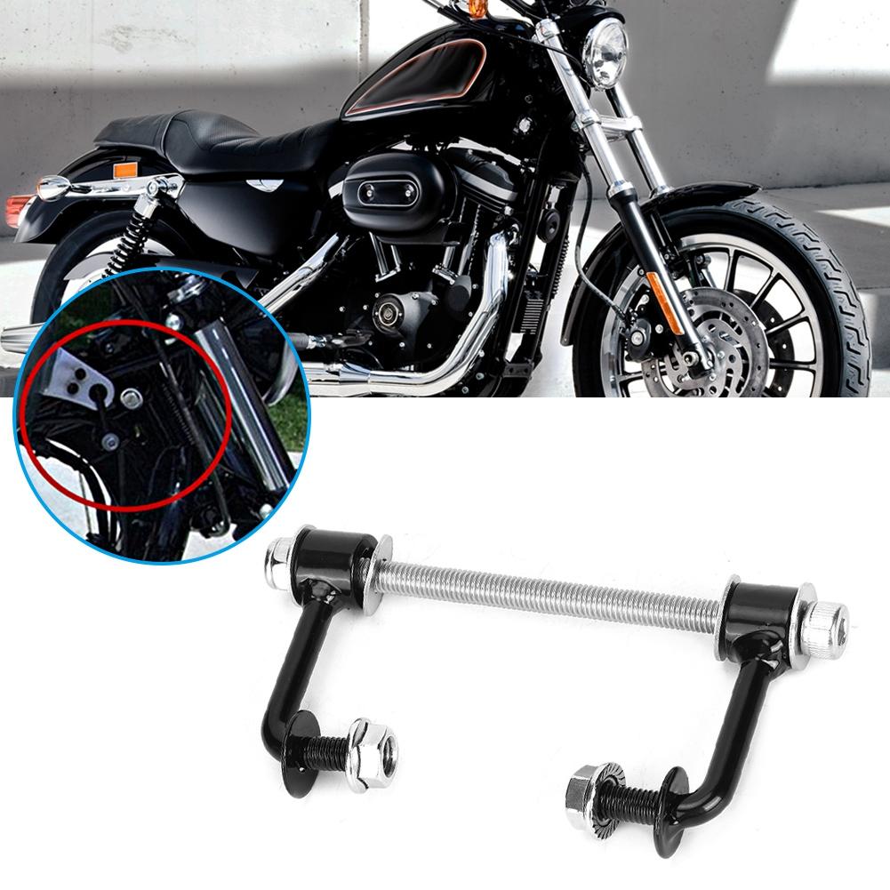 Motorcycle Billet Gas Tank Lifts Bracket Kit Metal Iron Stainless Steel Black Accessory
