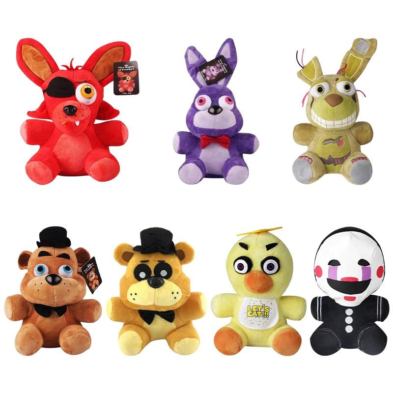 Cartoon Bonnie Bär Kaninchen Spiel Schreibtisch Ornament Freddy Bonnie Figur Tisch Freddy Fazbear Spielzeug Schreibtischzubehör Partygeschenke