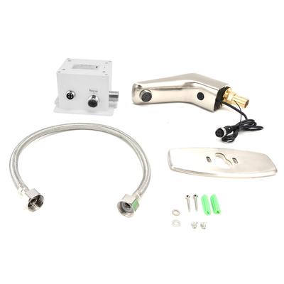 Automatischer Sensor Wasserhahn Berührungsloser Smart Wasserhahn Messing Einhebelmischer für Bad und Küche
