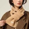 1Pc Knit Multi-functional Neck Brace Winter Button Korean Version Yarn False Collar Scarf