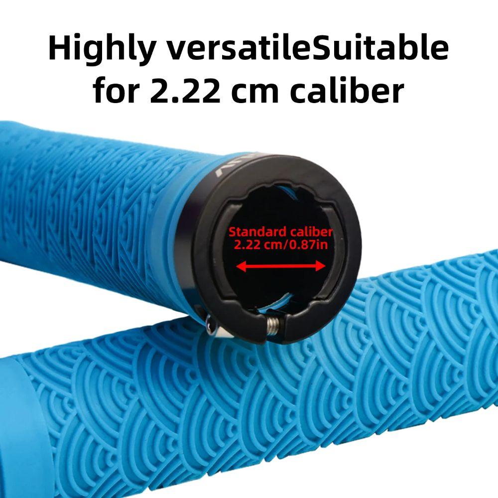 Non-Slip Rubber Bike Handlebar Covers TPE Mountain Bike Grips Mountain Biking