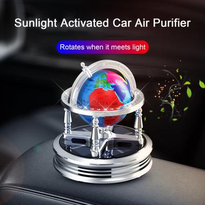 Solar-Auto-Globus, Aromatherapie, rotierendes Parfüm, Dekor, Luftreiniger, umweltfreundlich, Geruchsbeseitiger, sicherer Duft