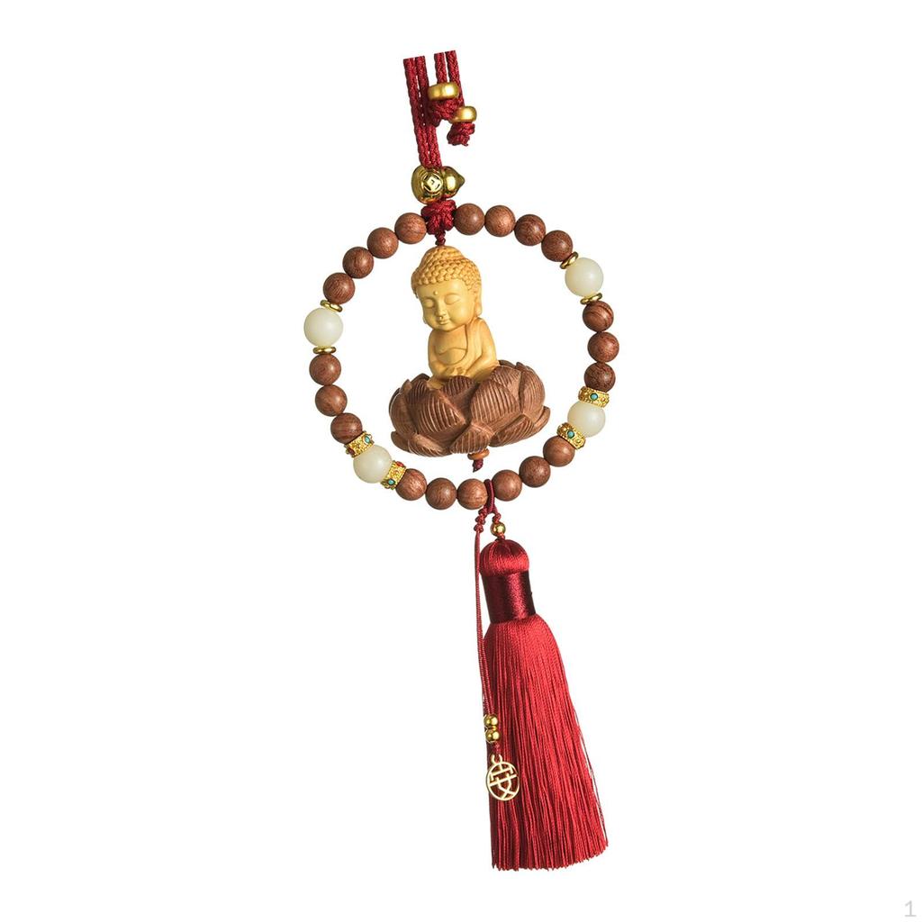 Buddha Car Mirror Charm Hanging Ornament