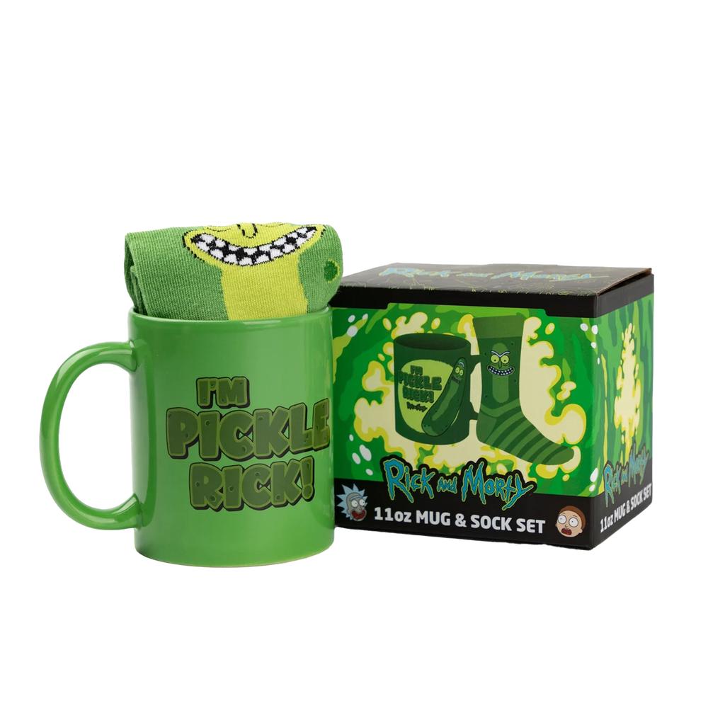 Rick And Morty I´m Pickle Rick Ceramic Mug and Sock Set