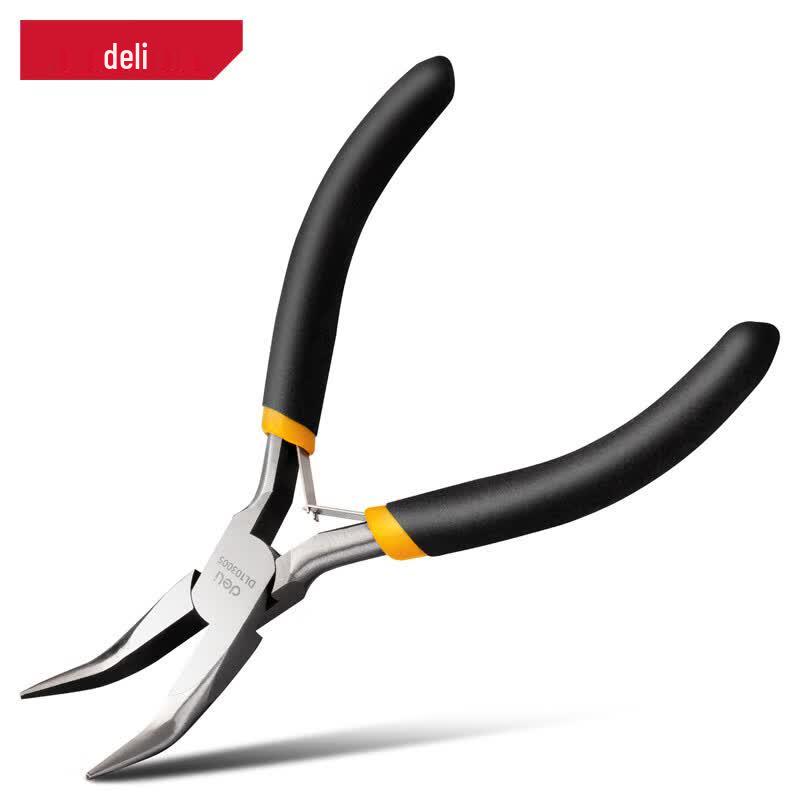 Deli 5-inch Mini Bent Nose Pliers