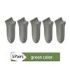5Pair Men Combed Cotton Socks Short Breathable Odor proof and antibacterial Business Autumn and Winter for Male sock High Quality Size EU38-45