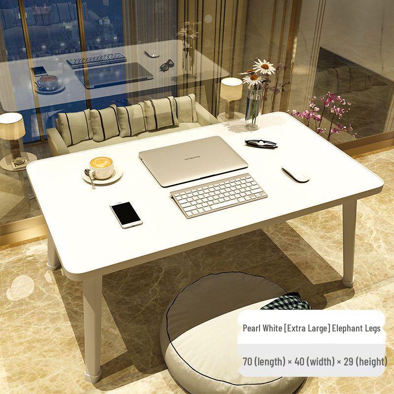 Folding Bedside Student Desk: Compact, Versatile Table for Bedroom or Dorm