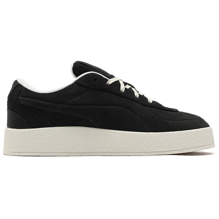 PUMA 402911-01 Unisex Black White Low Top Casual Sneakers 402911-01