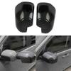 Chrome /Carbon Fiber Black Car Side Wing RearView Mirror Cap Cover Trim for FORD Maverick   2024 2025