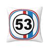 Herbie Cnumber 53 The Love Bug No Square Pillowcase Cushion Cover Pillow Case Throw Pillow Cover for Home Sofa Living Room