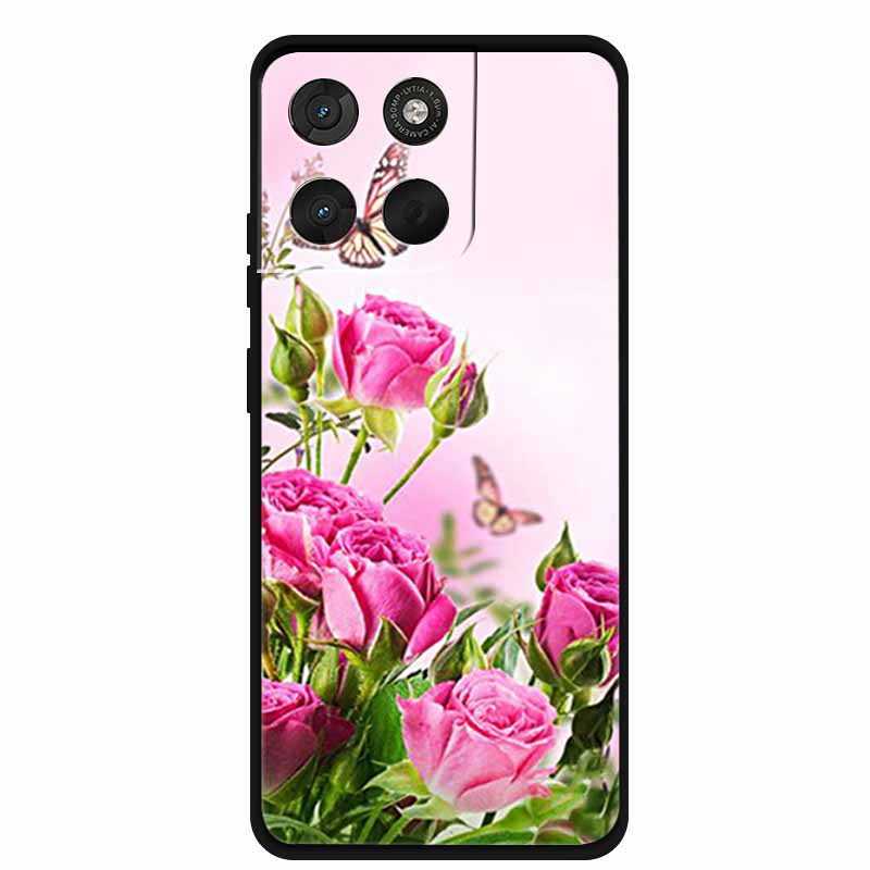 For Motorola Moto G57 Power Case Cute Cat TPU Phone Cover Soft Silicone Case For Moto G57Power Cases Shockproof Coque G 57 Power