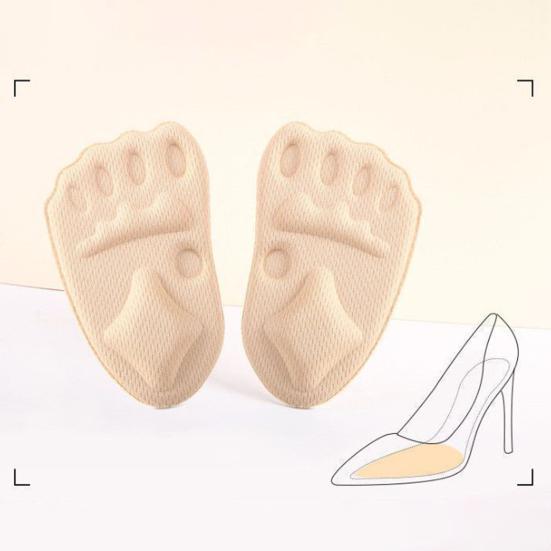 Foot Pads for Women Men Flexible Breathable Shoe Inserts Ergonomic Foot Support for Heels Sneakers Sandals