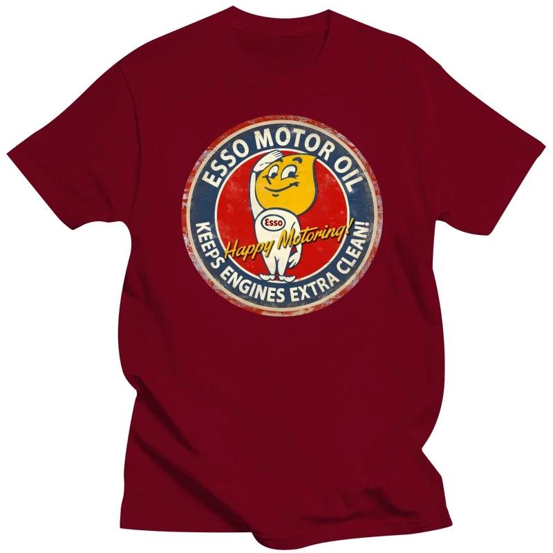 Esso Logo Retro Gas Öl T-Shirt