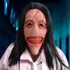Halloweenowy Dom Strachów NPC Wampir Duch Maska Escape Room Horror Długowłosy Zgnilizną Twarzy Zombie COS Straszna ozdoba głowy