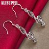 925 Sterling Silver Musical Note Earrings Jewelry