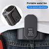 Waist Clip Fan 10000mAh Power Bank Fan Multifunction Cooling Fan LED Display Mini Hanging Neck/Waist Fan for Outdoor Gardening