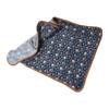 Warm Pet Blanket Autumn Winter Little Star Print Fluffy Cold Proof Dog Cat Blanket for Puppies Dogs Cats Purplish Blue