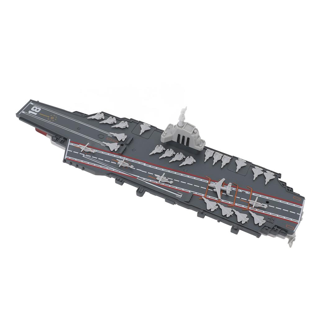 RC Aircraft Carrier 2.4G Wireless Detailed Educational Electronic Remote Control Aircraft Carrier