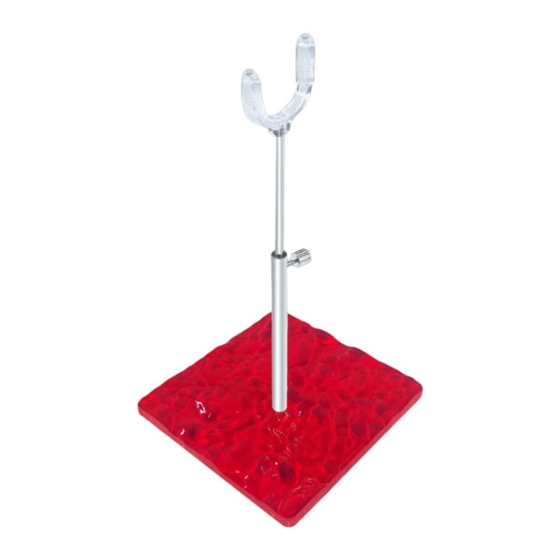 Adjustable Height Doll Stand With Wavy Base For Stable Doll Display And Action Figure Photography Accessories