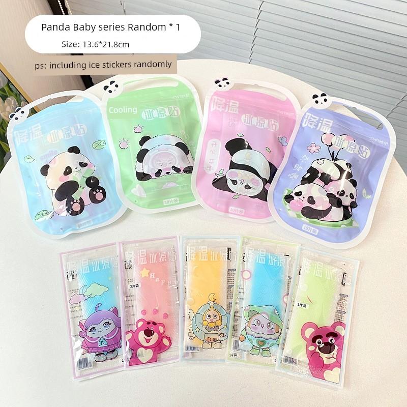 Student Military Training Anti-Sleepy Physical Cooling Cooling Plaster Mobile Phone Heat Radiating Phone Screen Protector Cooling Handy Gadget Bags