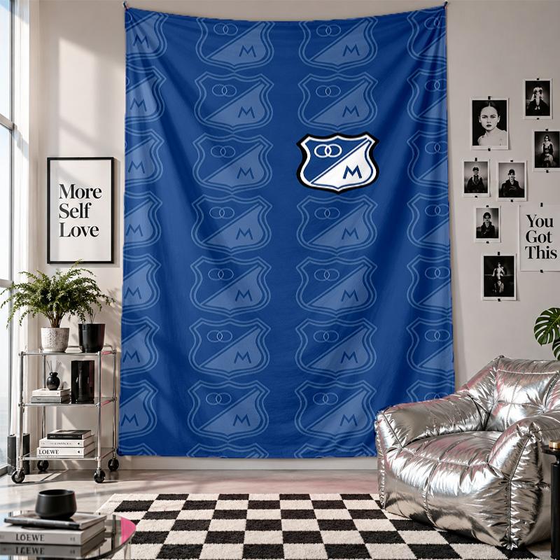 Wall TapestryMillonarios Art Hanging Cloth Decorative Background Cover for Room Decoration