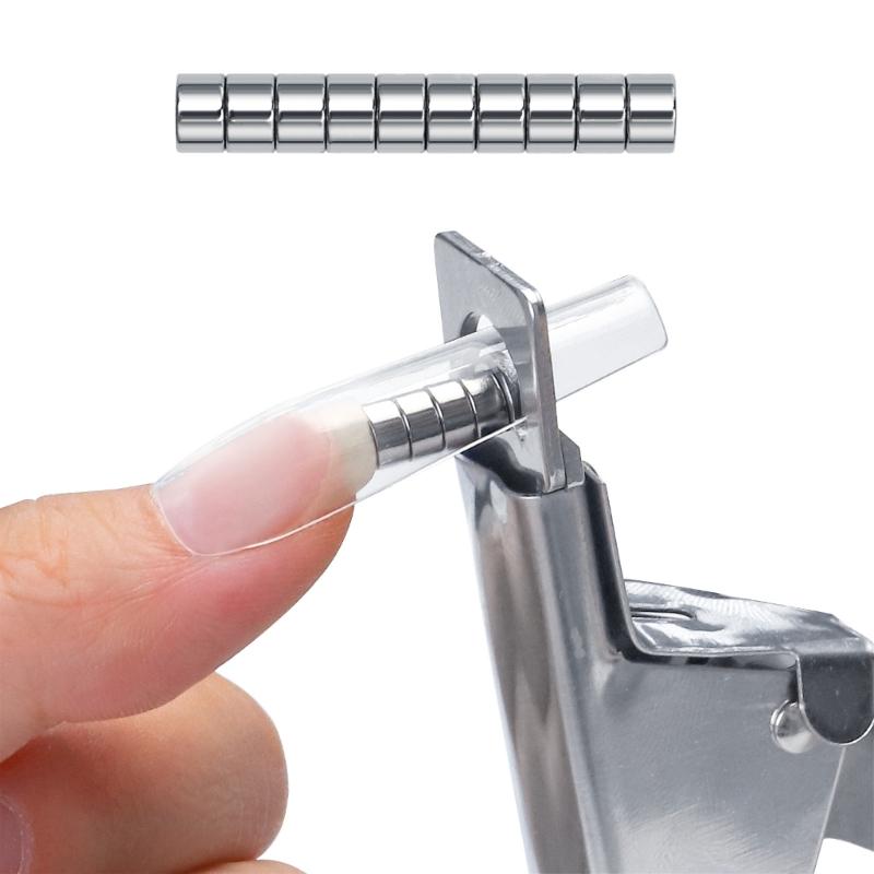 30 Teile/beutel Starker Magnet Zylindrischer Multifunktionaler Katzenaugenmagnet Nagelmagnet für UV LED Magnet Nägel Gelpolitur