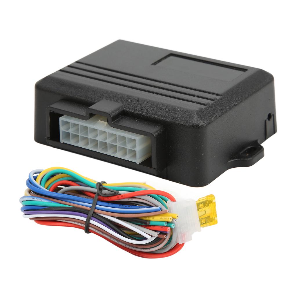 Auto Power Window Closer Roll Up Module 12V Universal ABS Black Heat Resistant for 4 Door Cars