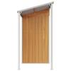 vidaXL Gartenhaus mit Schleppdach Hellbraun 277x107x181 cm Stahl