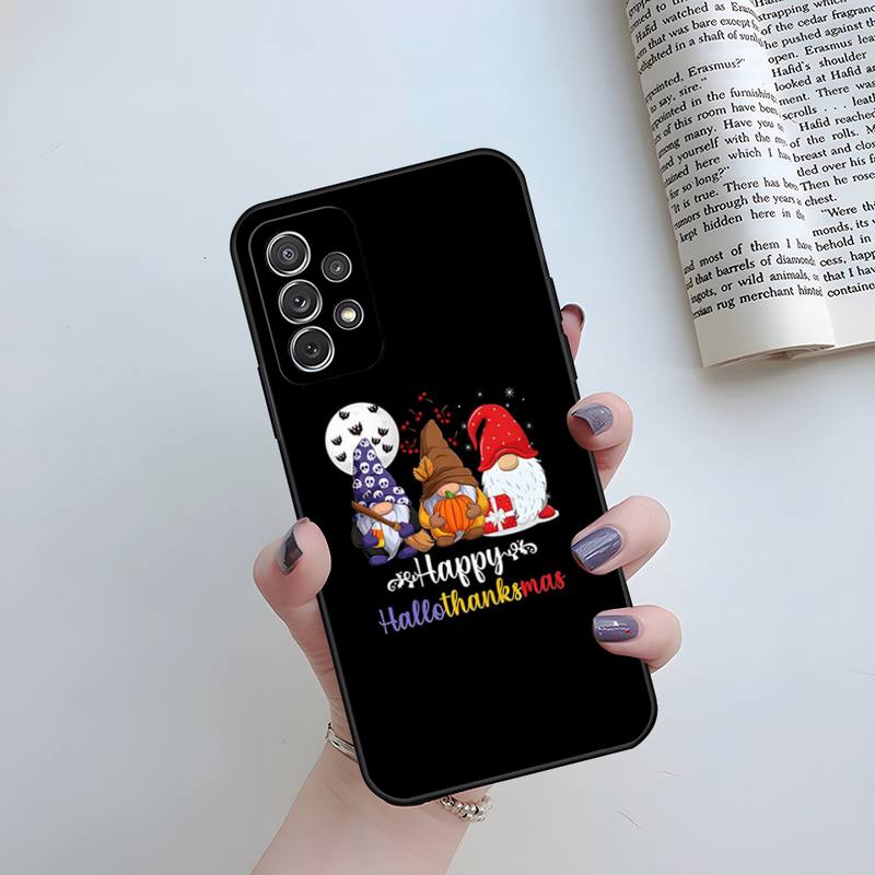 Weihnachten Glückliche Wichtel Handyhülle Funda Für Samsung S20 Lite S22 S30 Ultra S21 Fe S9 S10 E Plus Stoßfeste Rückseite