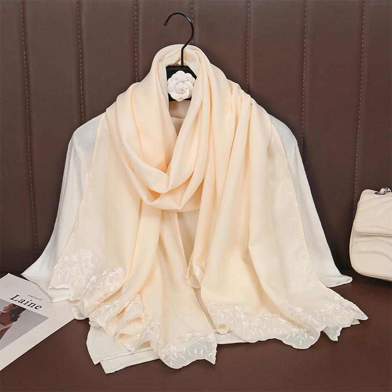 9 Colors Glitter Hijab Cotton Polyester Scarf Wraps Plain Shawls Rayon Fabric Silk Silver Wire Muslim Scarf Women Instant Hijab
