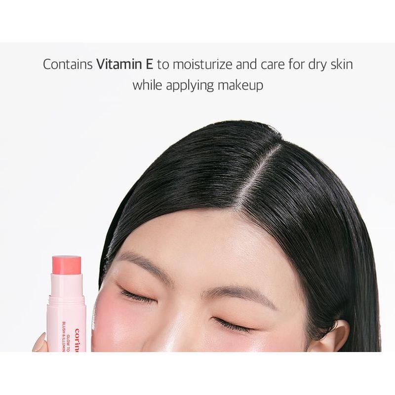 CORINGCO - Glow Touch Blush & Illuminator Stick - 2 Colors