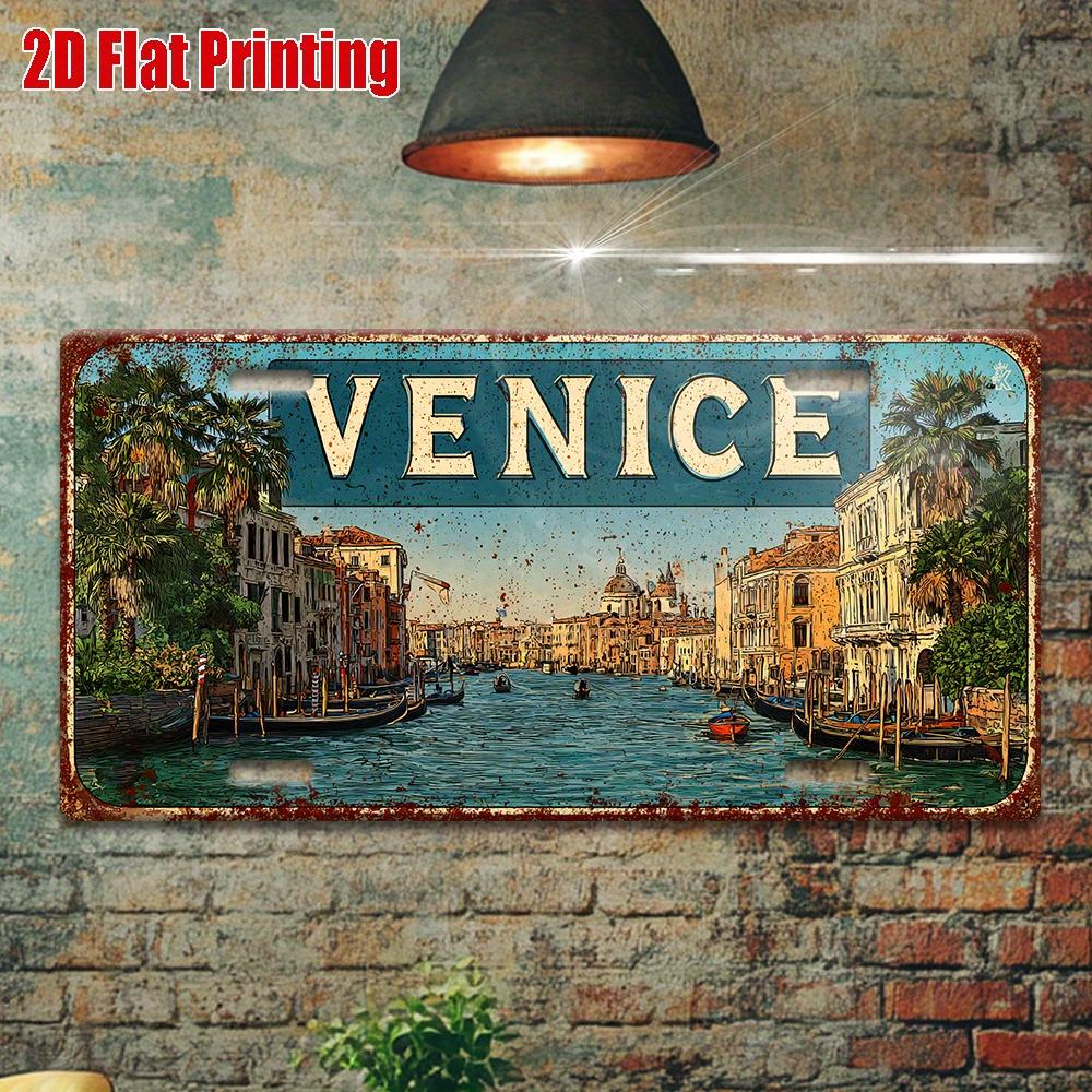 D Flat Pc Pc Vintage Sign Retro WallMountable Aluminum Plaque Suitable for Birth Year Gifts Retro Wall Art for Hom