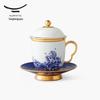 Auratic Mr. Porcelain Golden Pearl of the Sea 4-Piece Tea Set