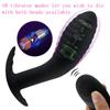 Prostate Massager Remote Control Anal Plug Vibrator Waterproof 10 Stimulation Modes Butt Anus Massager Silicone Sex Toy for Men