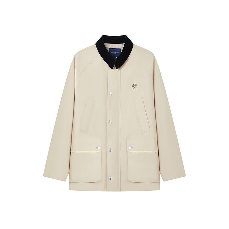 Teenie Weenie Men's Trendy Lapel Workwear Jacket