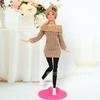 New 6'30cm Doll 11 Inch Mini Baby Clothes Fashionable Wool Jumpsuit Hat Pants Toy