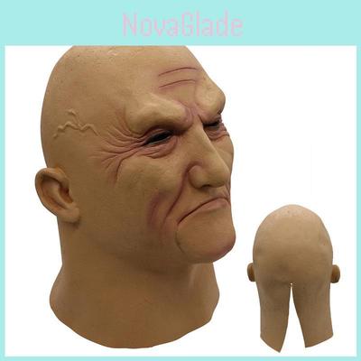 Realistic Man Latex Mask For Halloween With Soft Comfortable Wearable Design