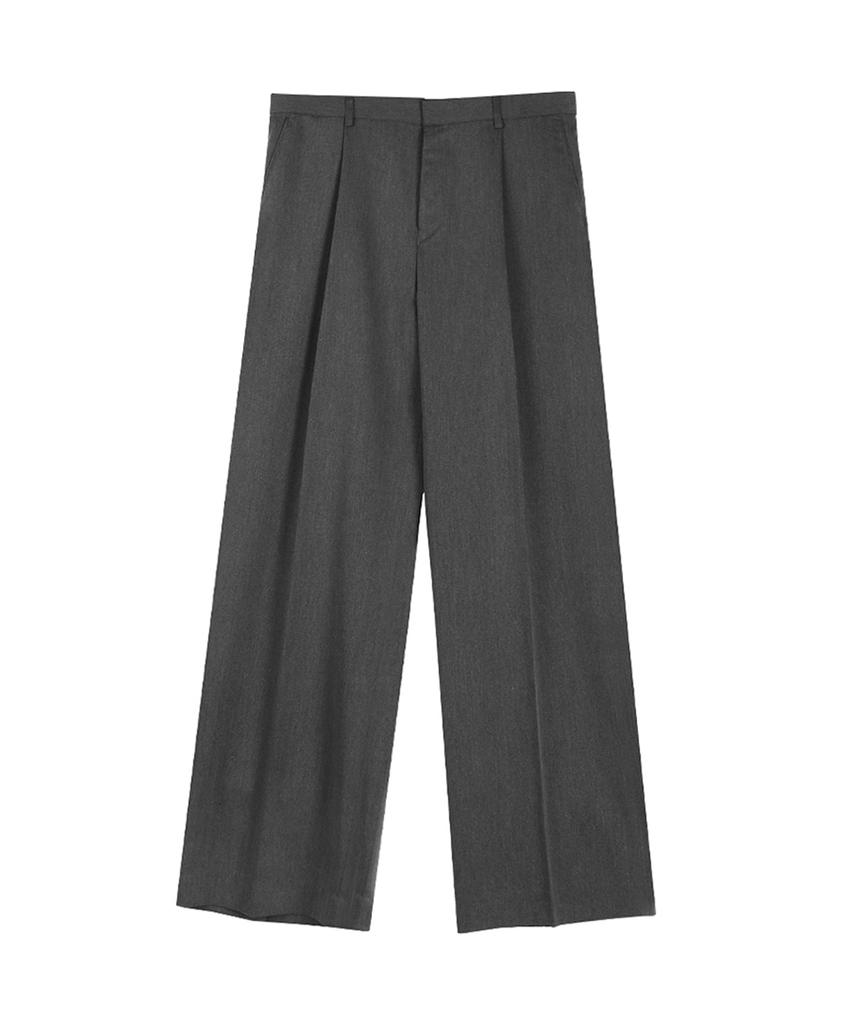 Avandress [Set] Modern Single Blazer & Onetuck Wide Slacks - 4Col