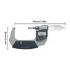 External Micrometer,0-25-50-75-100mm External Micrometer Outside Micrometer Micro Meter Mechanical Micrometers